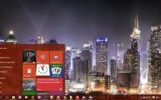 Skyline win10 theme