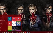 The Vampire Diaries win10 theme