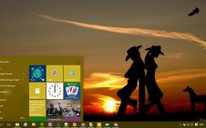 Western win10 theme