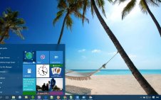 Paradise win10 theme