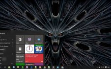 Evil win10 theme