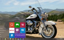 Harley Davidson win10 theme