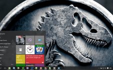 Jurassic World win10 theme