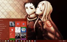 Deadman Wonderland win10 theme