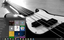 Bass Guitar win10 theme