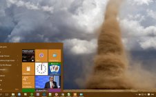 Tornado win10 theme