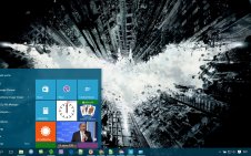 The Dark Knight win10 theme