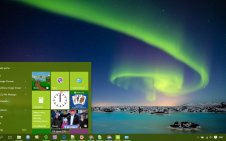 Aurora Borealis win10 theme