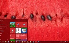 Watermelon win10 theme