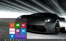 Lamborghini win10 theme