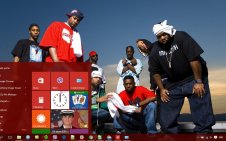 Wu-Tang Clan win10 theme