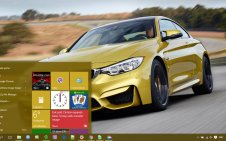 BMW M3 win10 theme