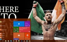 Conor McGregor win10 theme