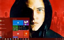 Mr. Robot win10 theme