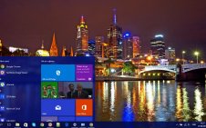 City Lights win10 theme