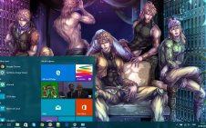 JoJo's Bizarre Adventure win10 theme