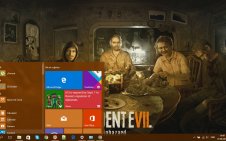 Resident Evil 7: Biohazard win10 theme