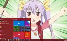 Non Non Biyori win10 theme