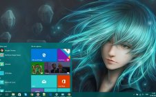 Tatsumaki win10 theme