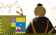 Assassination Classroom win10 theme