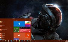 Mass Effect: Andromeda win10 theme