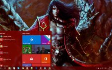 Castlevania win10 theme