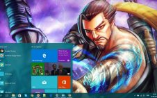 Hanzo (Overwatch) win10 theme