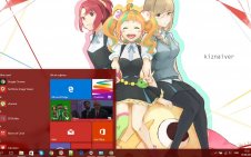 Kiznaiver win10 theme