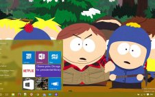 South Park win10 theme