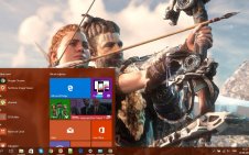 Horizon Zero Dawn win10 theme