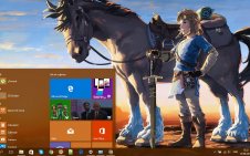 The Legend of Zelda: Breath of the Wild win10 theme