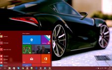 Toyota Supra win10 theme