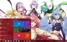 Monster Musume win10 theme