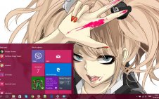 Danganronpa win10 theme