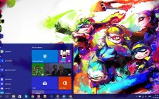 Splatoon win10 theme