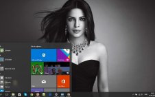 Priyanka Chopra win10 theme