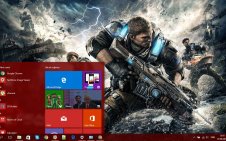 Gears of War 4 win10 theme