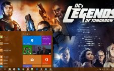 Legends of Tomorrow win10 theme