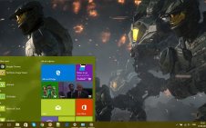 Halo Wars 2 win10 theme