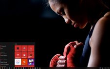 Sport Girl win10 theme