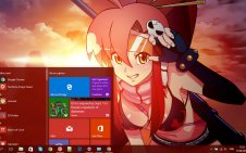 Yoko Littner win10 theme