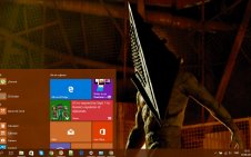 Silent Hills win10 theme