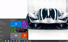 Lamborghini Terzo Millennio win10 theme