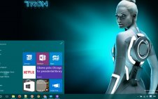 Tron win10 theme