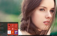 Pretty Girl win10 theme