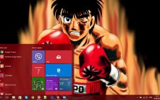 Hajime no Ippo (Fighting Spirit) win10 theme