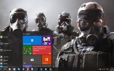 Tom Clancy's Rainbow Six Siege win10 theme