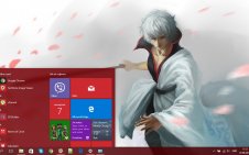 Gintama win10 theme