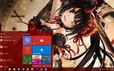 Date A Live win10 theme