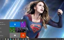 Supergirl Movie win10 theme